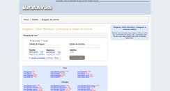 Desktop Screenshot of baratos-voos.com